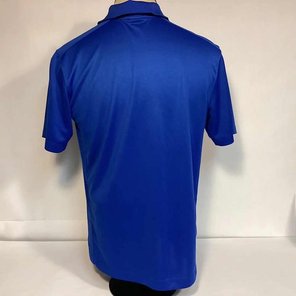 Nike Golf Blue golf polo Dri-fit shirt men’s size medium